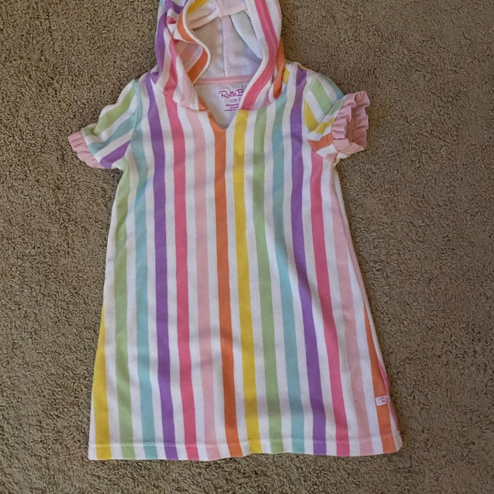 Girls rufflebutts cover up